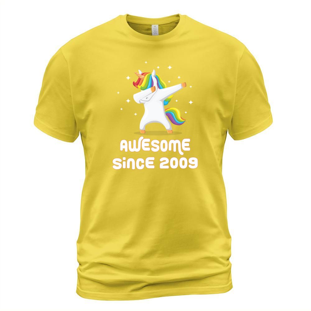 Awesome Since 2009 Dabbing Dab Unicorn Men's T-Shirt