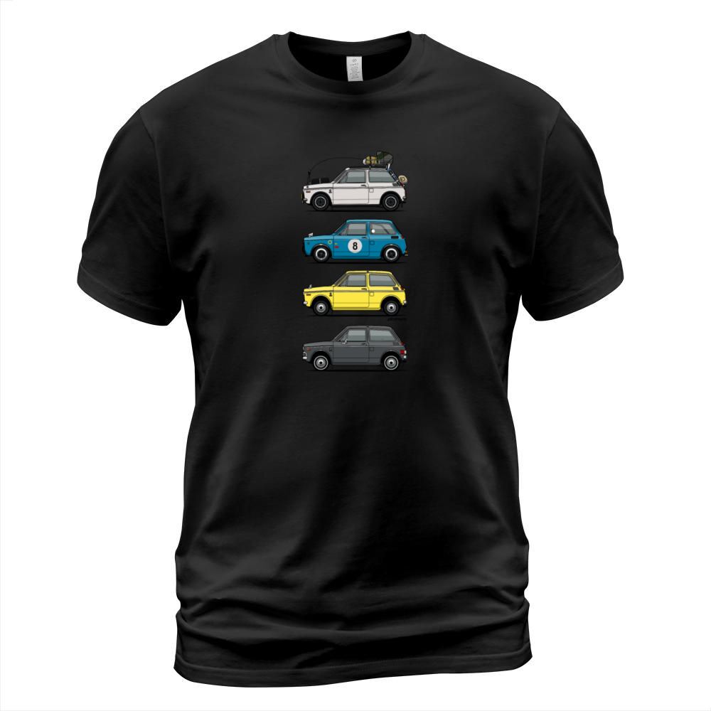 Stack of  Vintage Honda N360 N600 Kei Cars T-Shirt Unisex