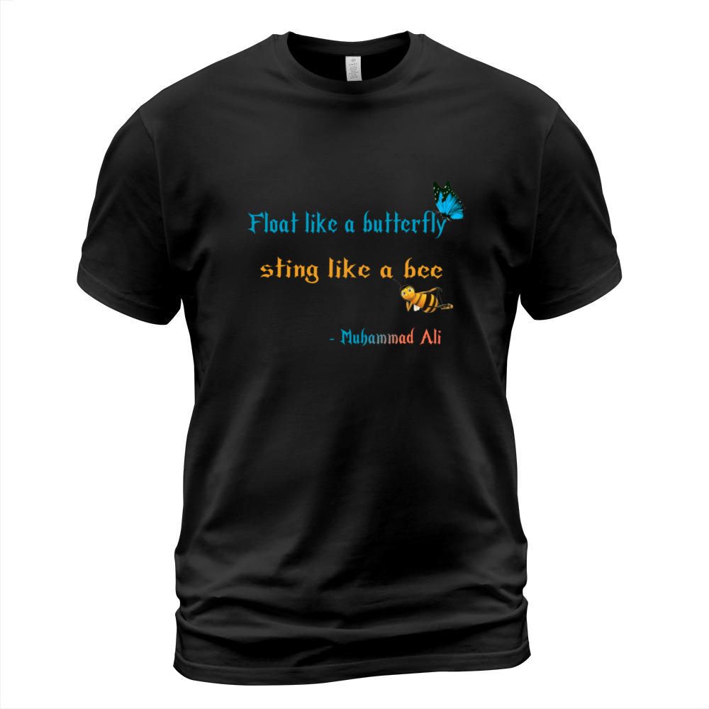 Float like a butterfly sting like a bee design Men's T-Shirt