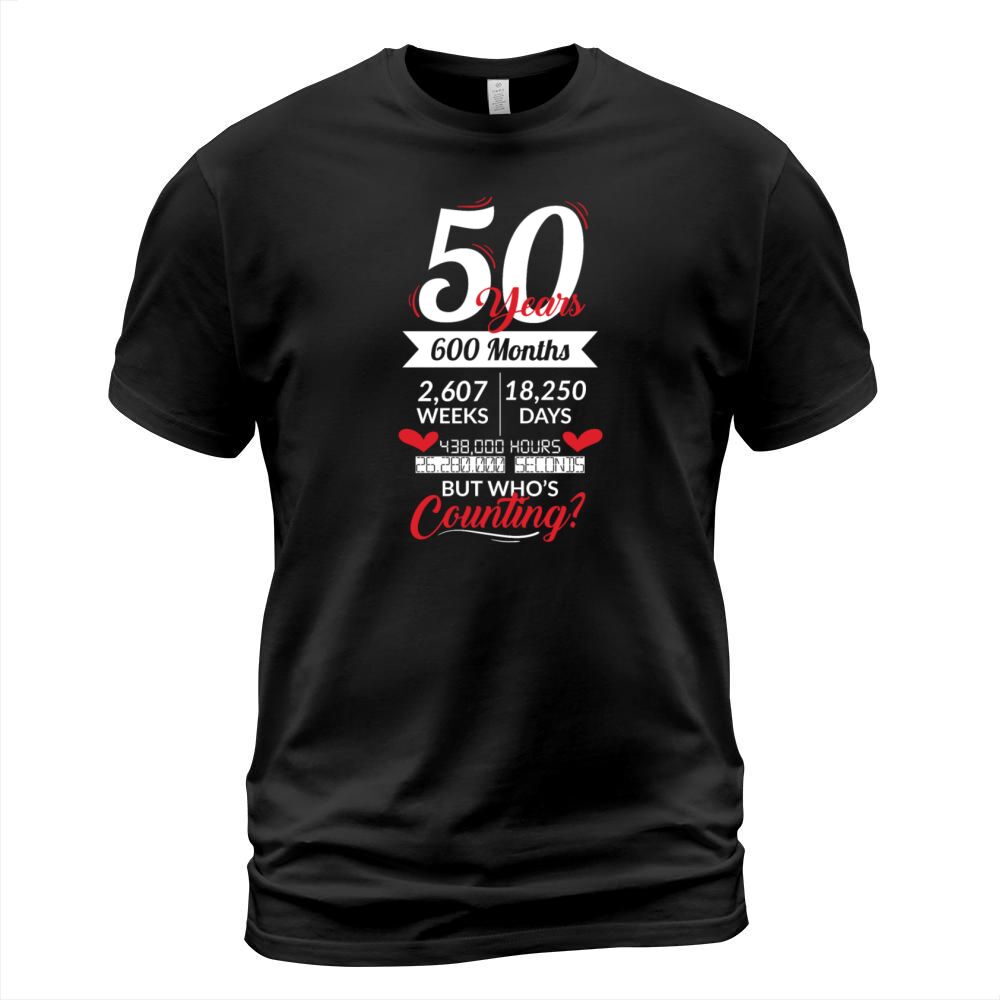 50 Years 600 Months Gift T-Shirt Unisex