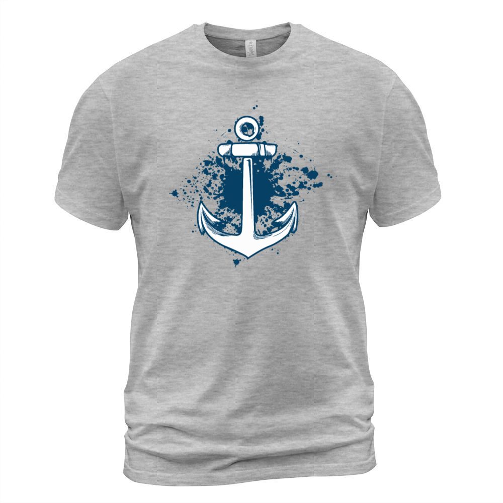 Anchor Navy Anchor drop into Blue Sea - Gift Idea Men's T-Shirt