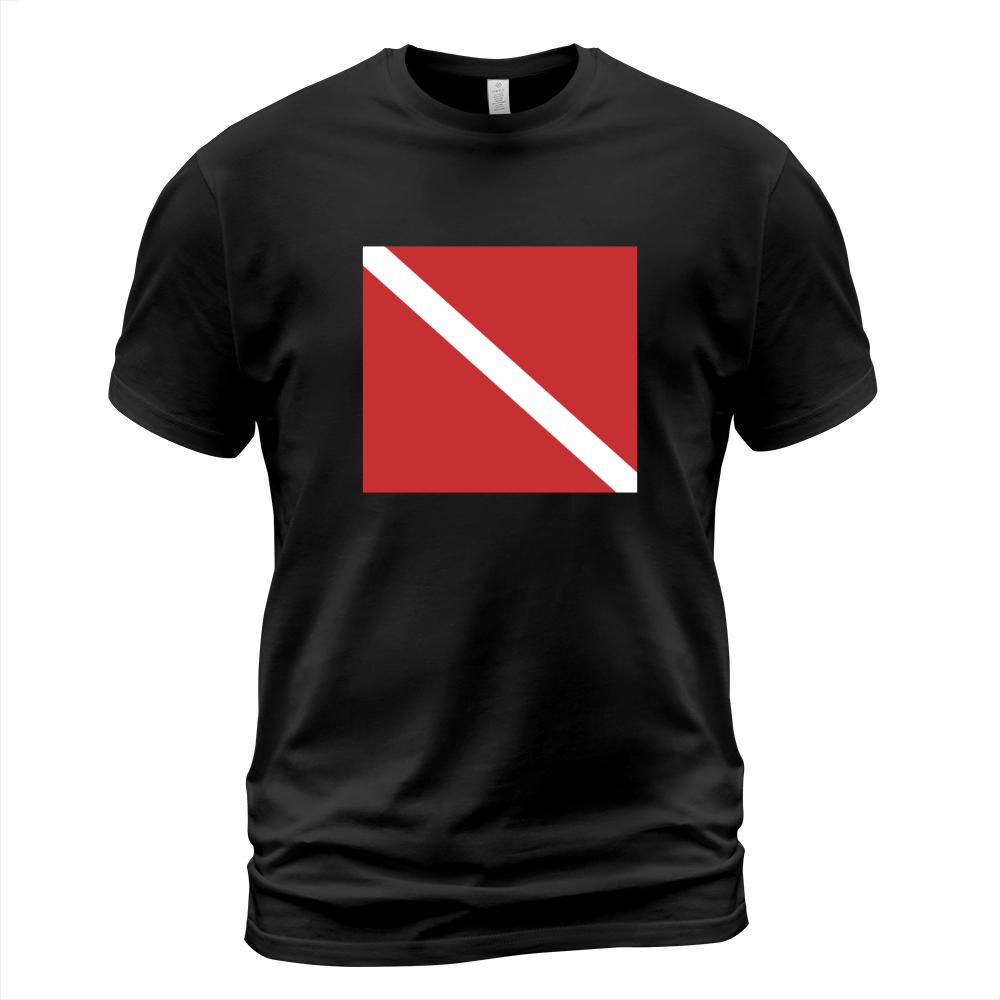 SCUBA Diver Down Flag T-Shirt T-Shirt Unisex