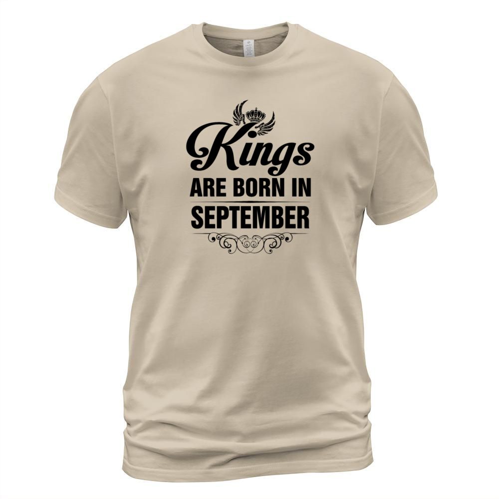 Kings Are Born In September Tshirt Men's T-Shirt