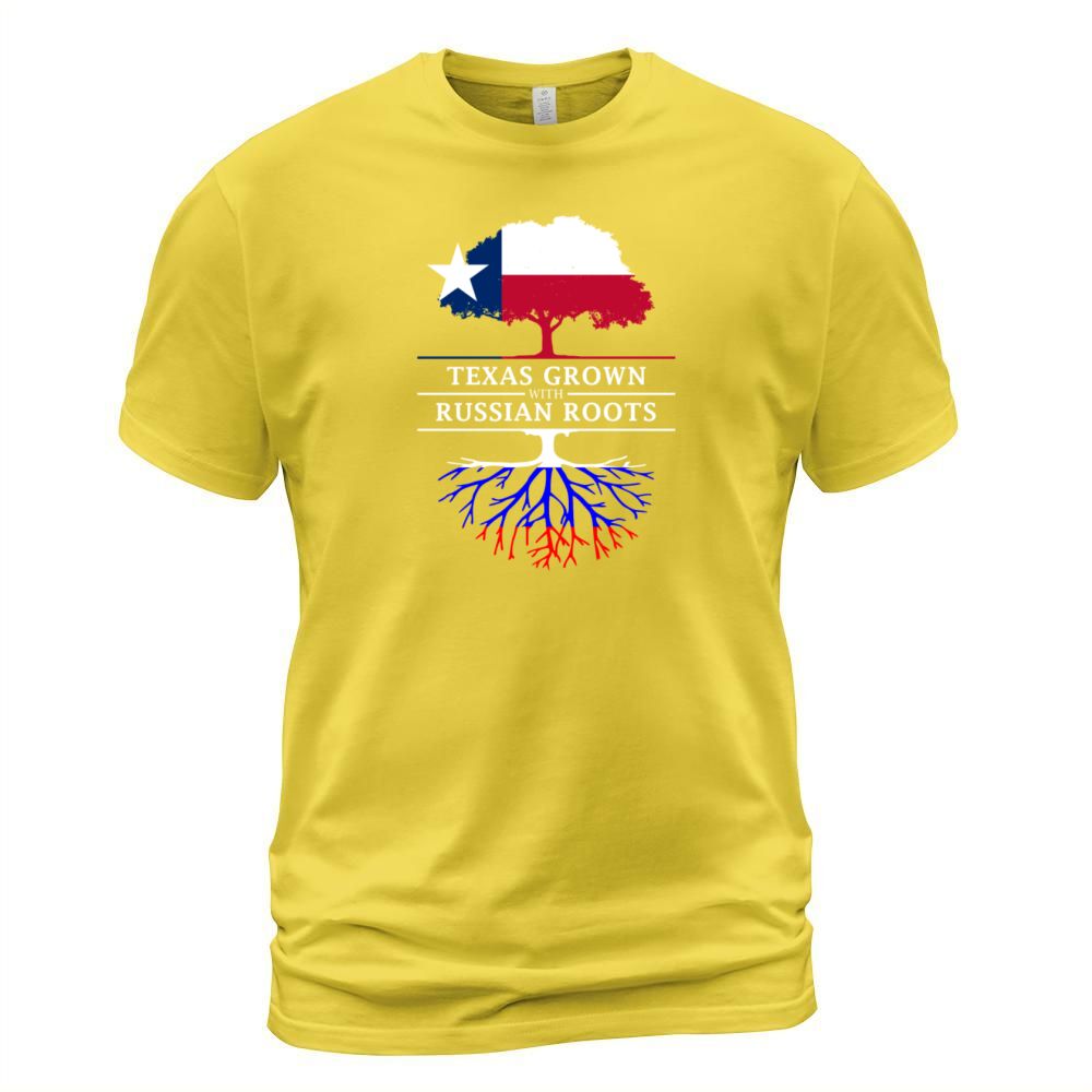 Texas Grown with Russian Roots Men's T-Shirt