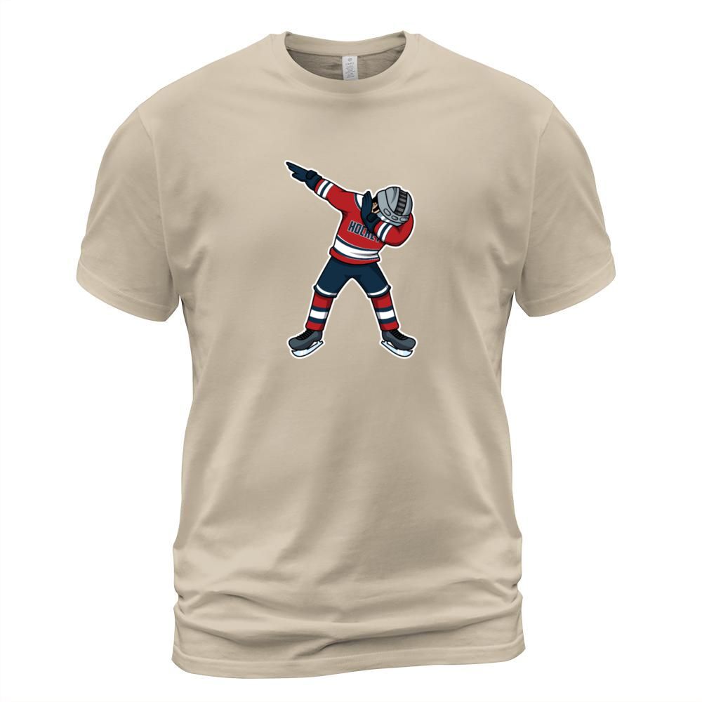 Dabbing Hockey Player Funny Hockey Shirt Men's T-Shirt