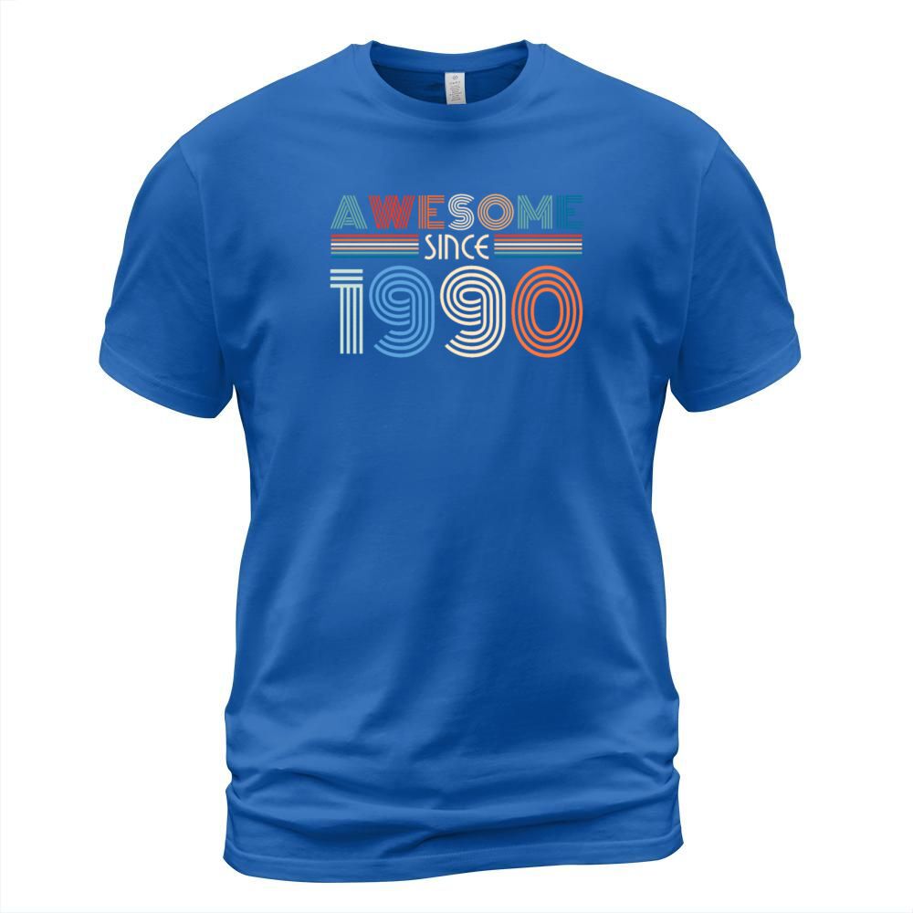 1990 Vintage born in Retro age Birthday gift idea Men's T-Shirt