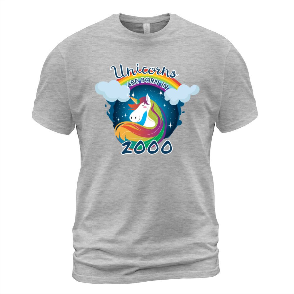 Unicorns are born in 2000 Men's T-Shirt