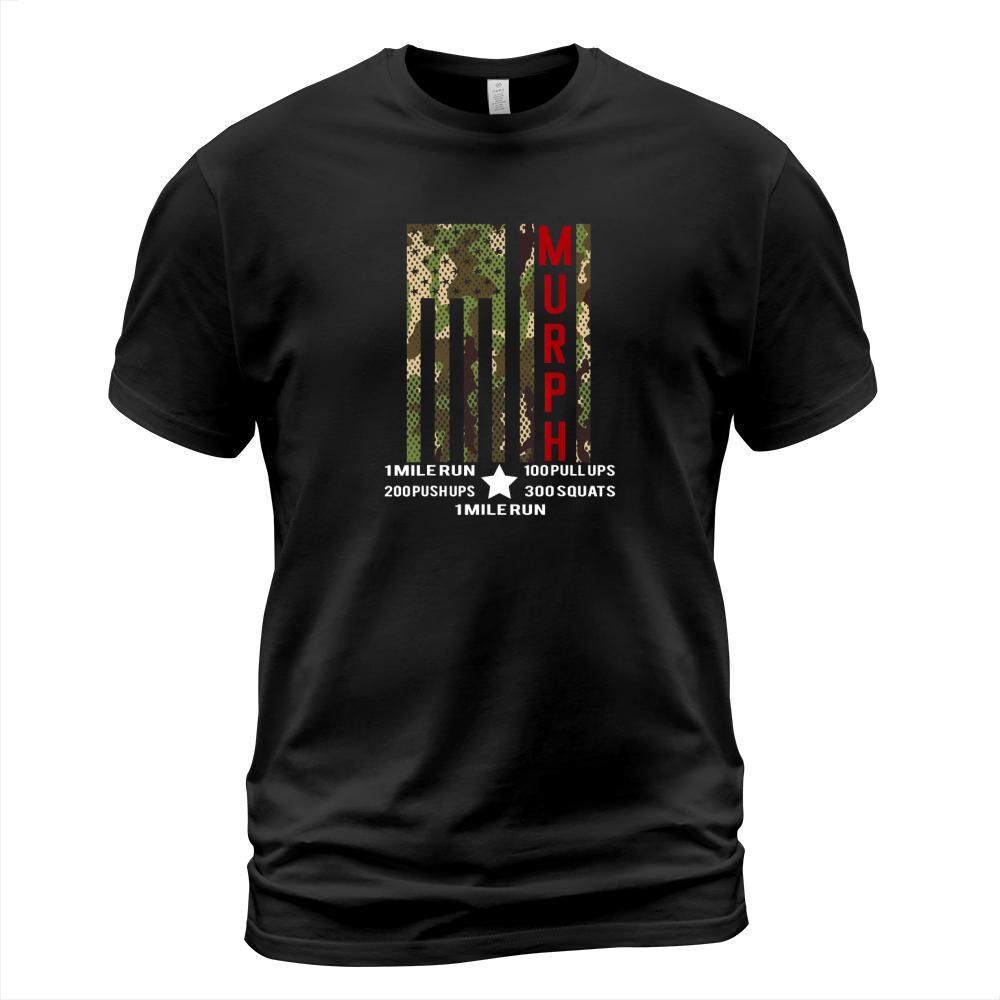 Murph Challenge Memorial Day WOD Workout Gear T-Shirt Unisex