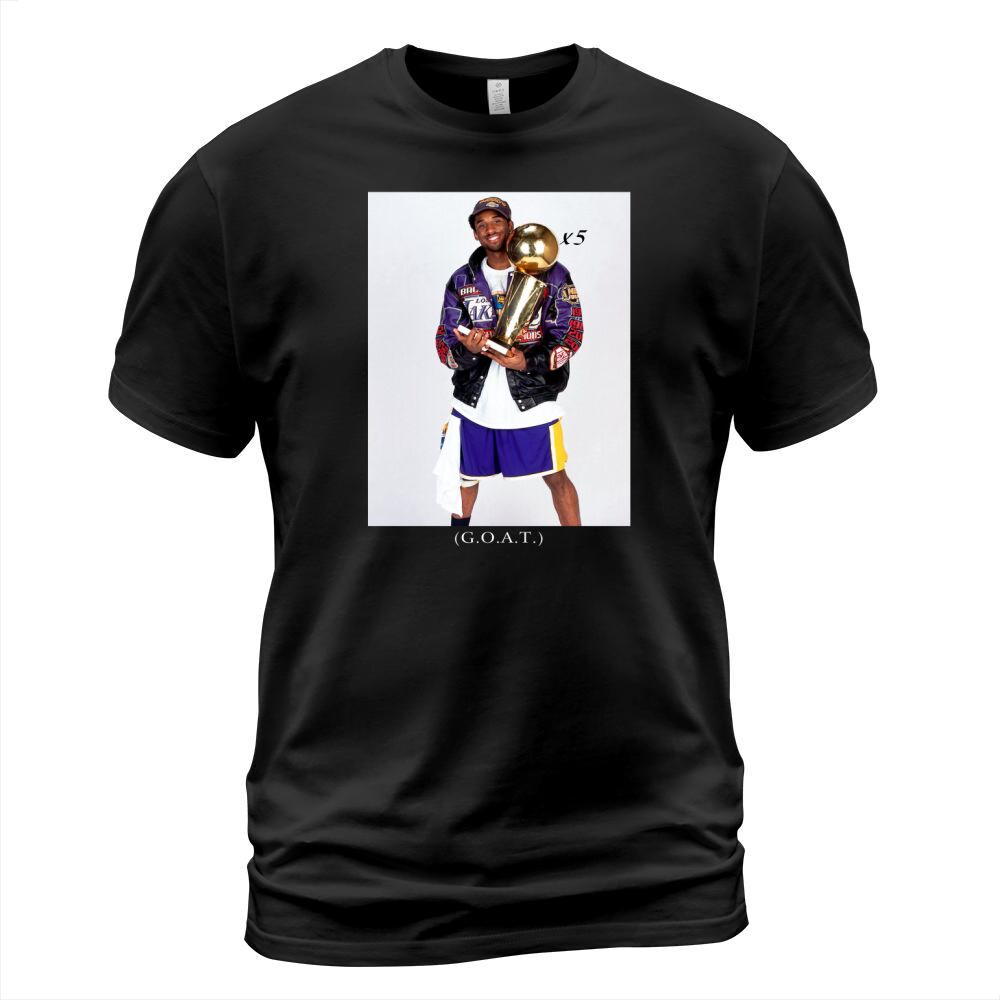 Kobe Holding Trophy Shirt T-Shirt Unisex