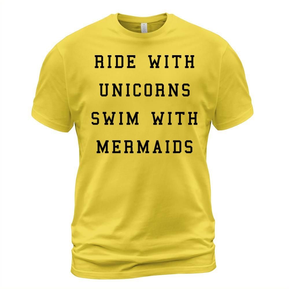 Ride With Unicorns Men's T-Shirt