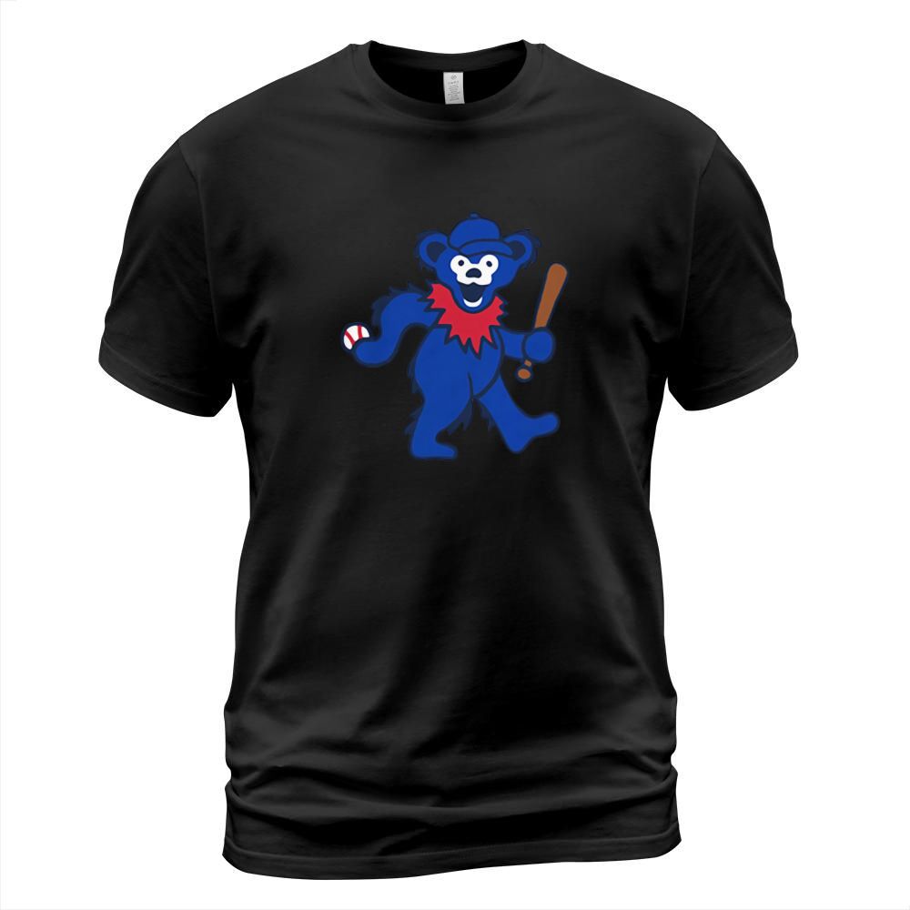 Grateful Dead Dancing Bear Baseball shirt T-Shirt Unisex