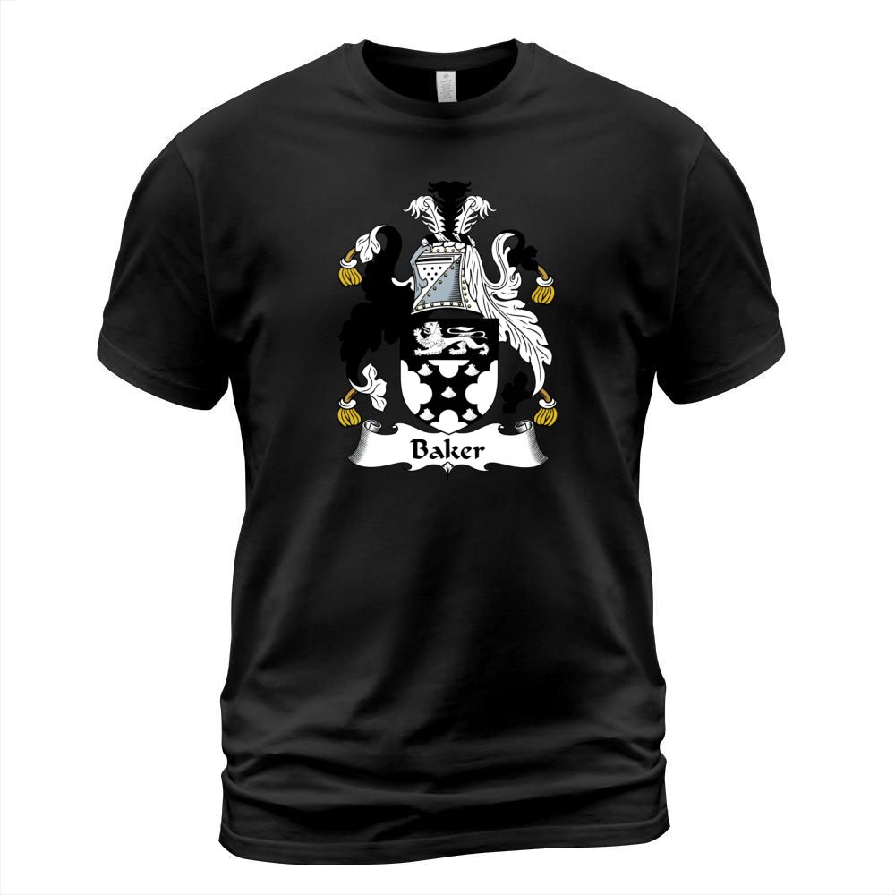 Baker Family Crest / Coat of Arms British Family Crests T-Shirt Unisex