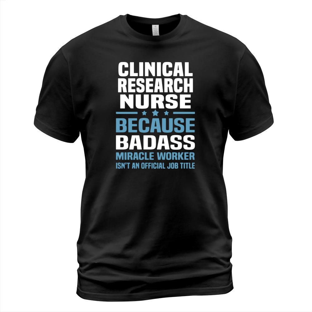 Funny Vintage Tshirt for Clinical Research Nurse Tshirt - Mens T-Shirt T-Shirt Unisex