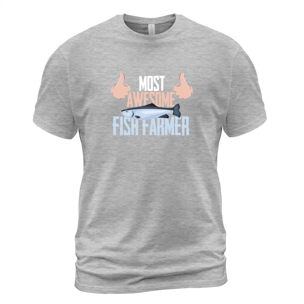 The Greatest Fish Farmer Fish Fisherman Men's T-Shirt