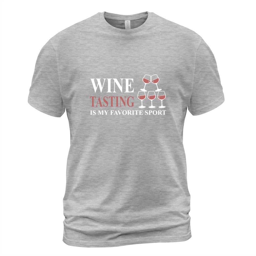Wine tasting is my favorite sport Men's T-Shirt