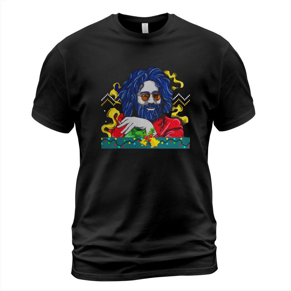 Jerry garcia Grateful Dead Merry Christmas shirt T-Shirt Unisex
