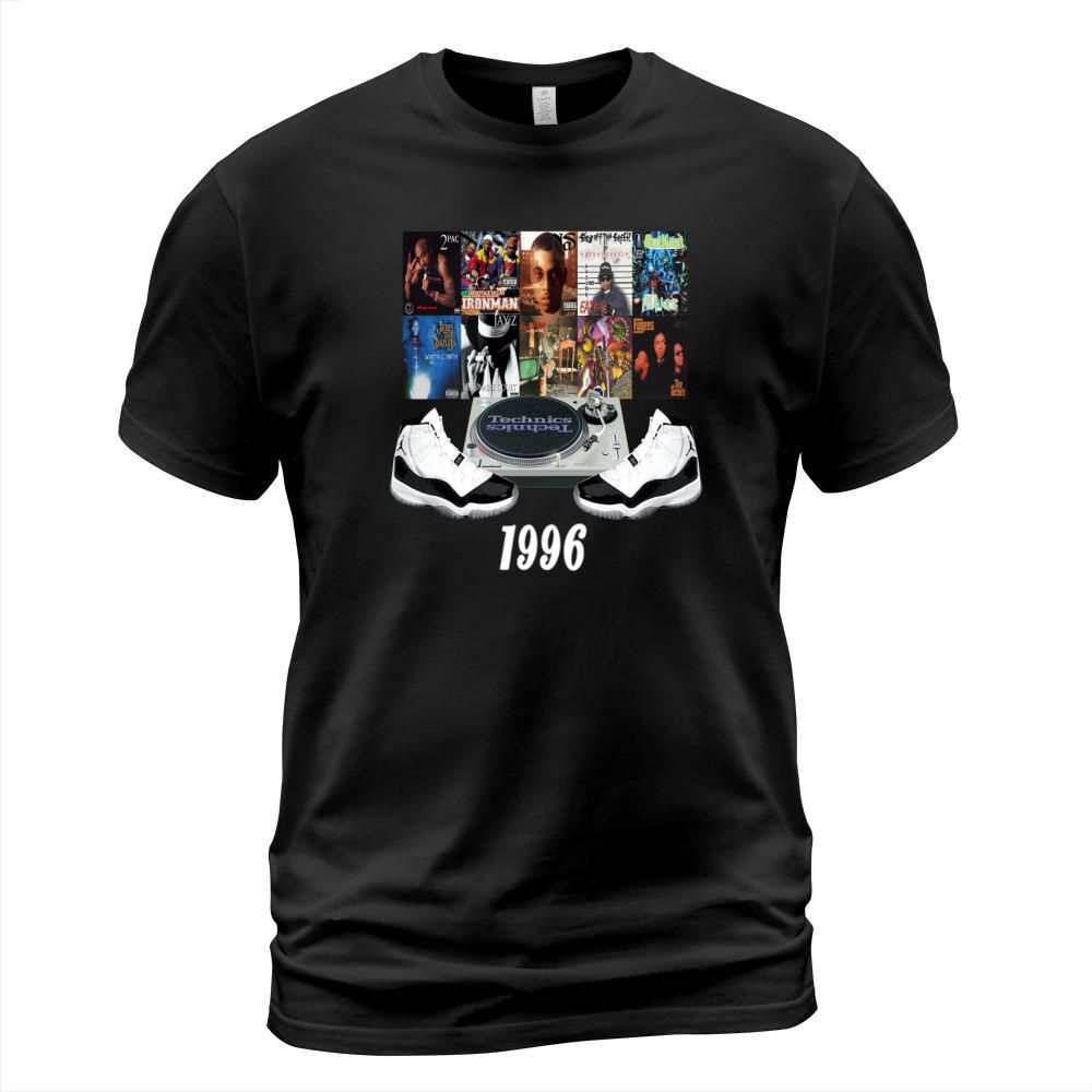1996 Hip Hop Jordans T-Shirt Unisex