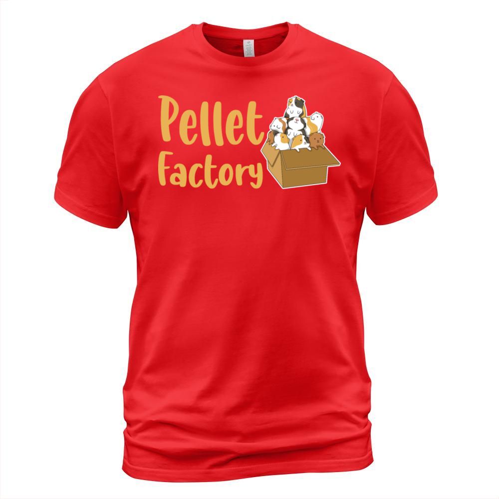 Pellet Factory Quote for a Guinea Pig Nerd Men's T-Shirt