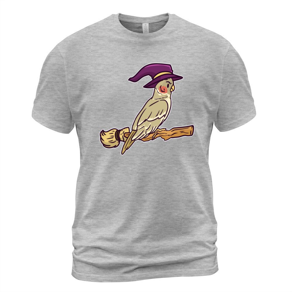 Witch costume horror Halloween witches broom Men's T-Shirt