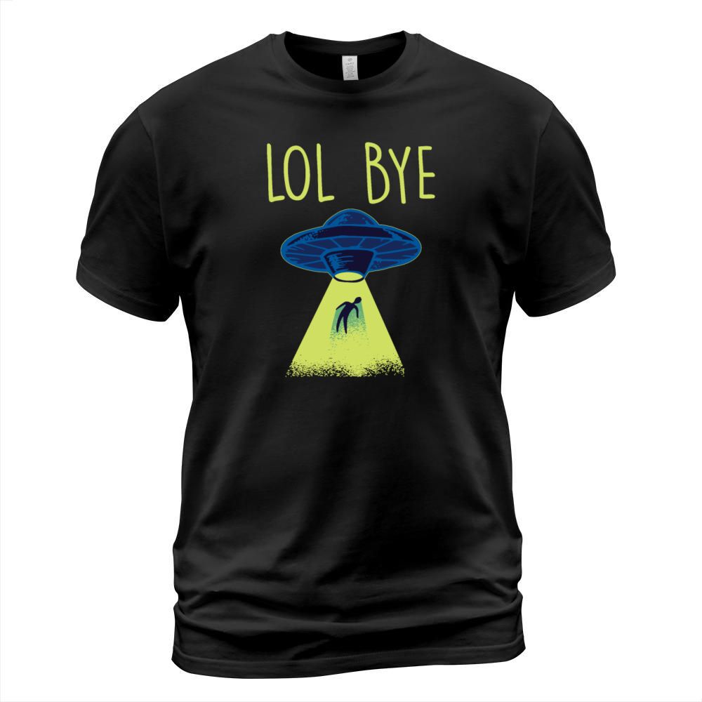 Funny Lol Bye Loves Spaces Science Astronomy Space Men's T-Shirt
