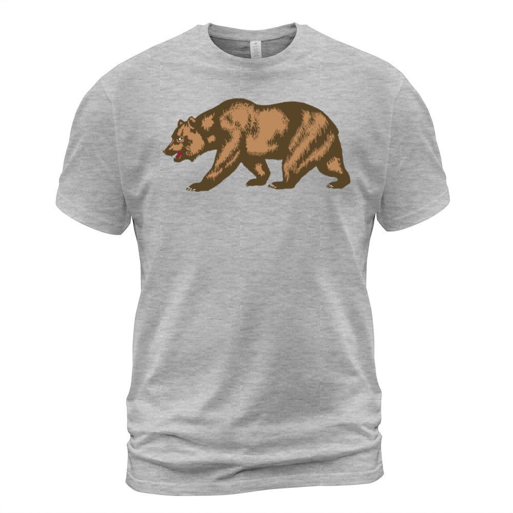 Flag of California Bear Men's T-Shirt