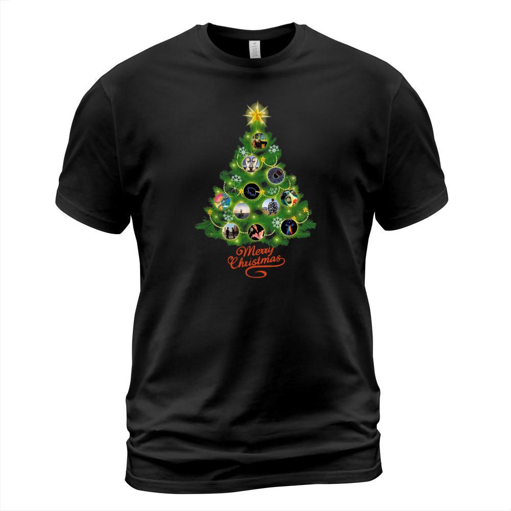 Pink Floyd Merry Christmas tree T-Shirt Unisex