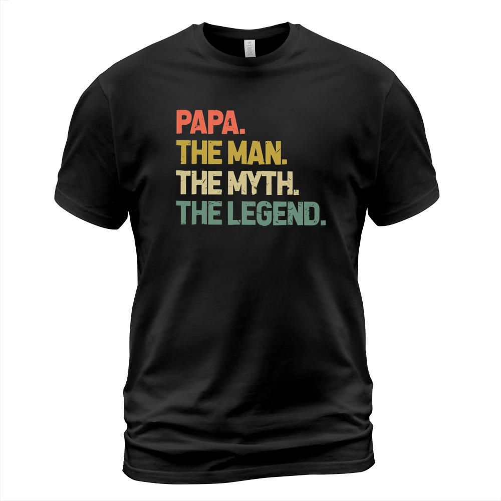 Vintage Papa The Man The Myth The Legend T-Shirt Unisex