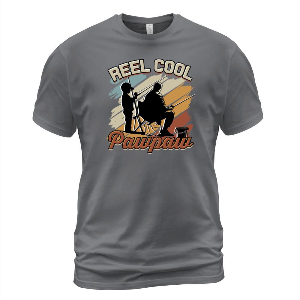 Reel Cool PawPaw - Vintage Fishing for a Fisherman Men's T-Shirt