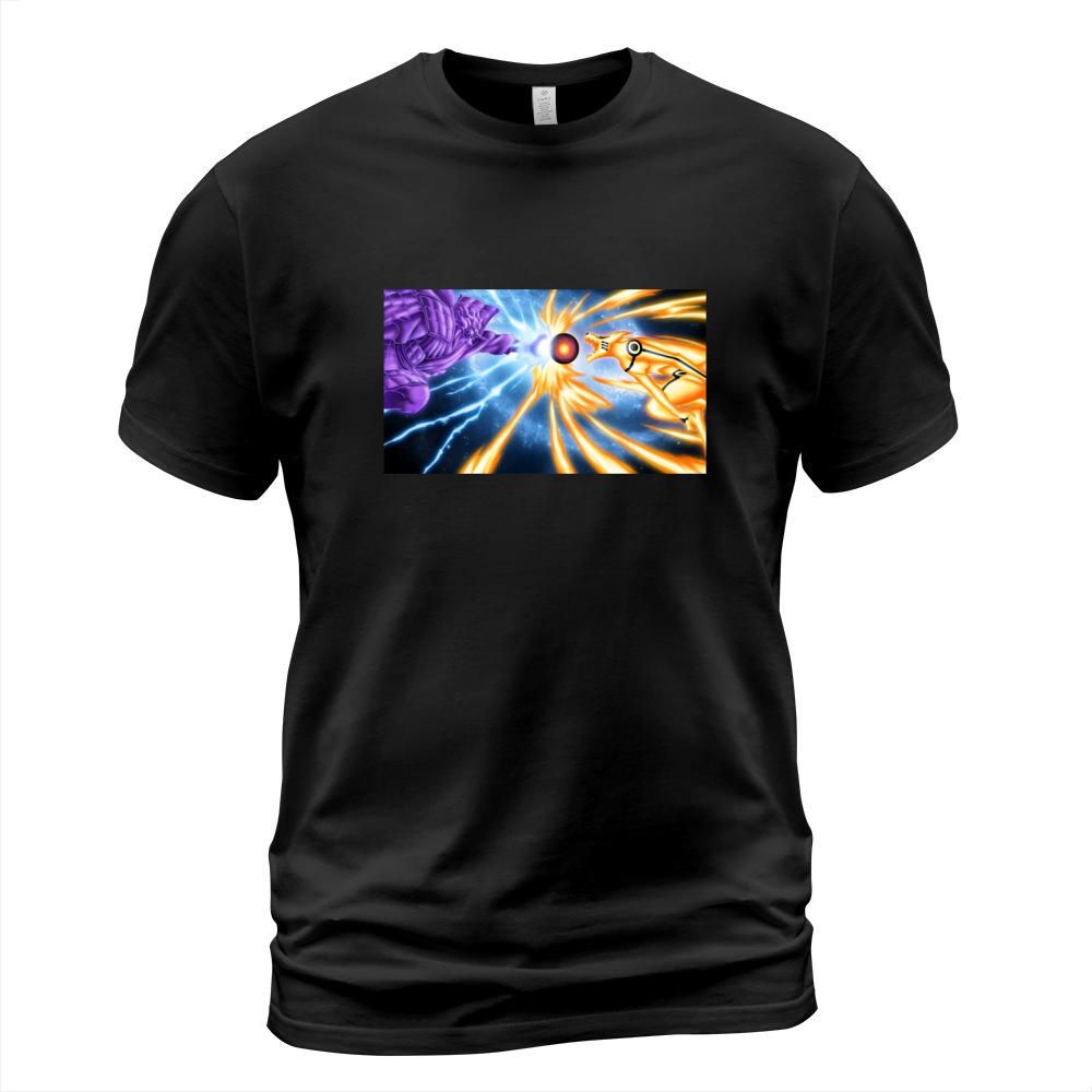Naruto And Sasuke Final Battle T-Shirt Unisex