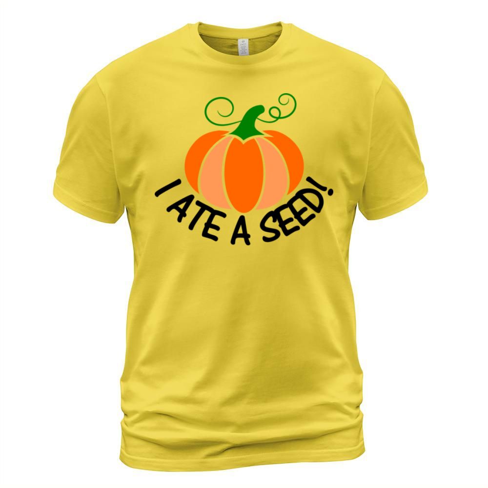 Pregnancy gift - I ate a seed - maternity slogan Men's T-Shirt