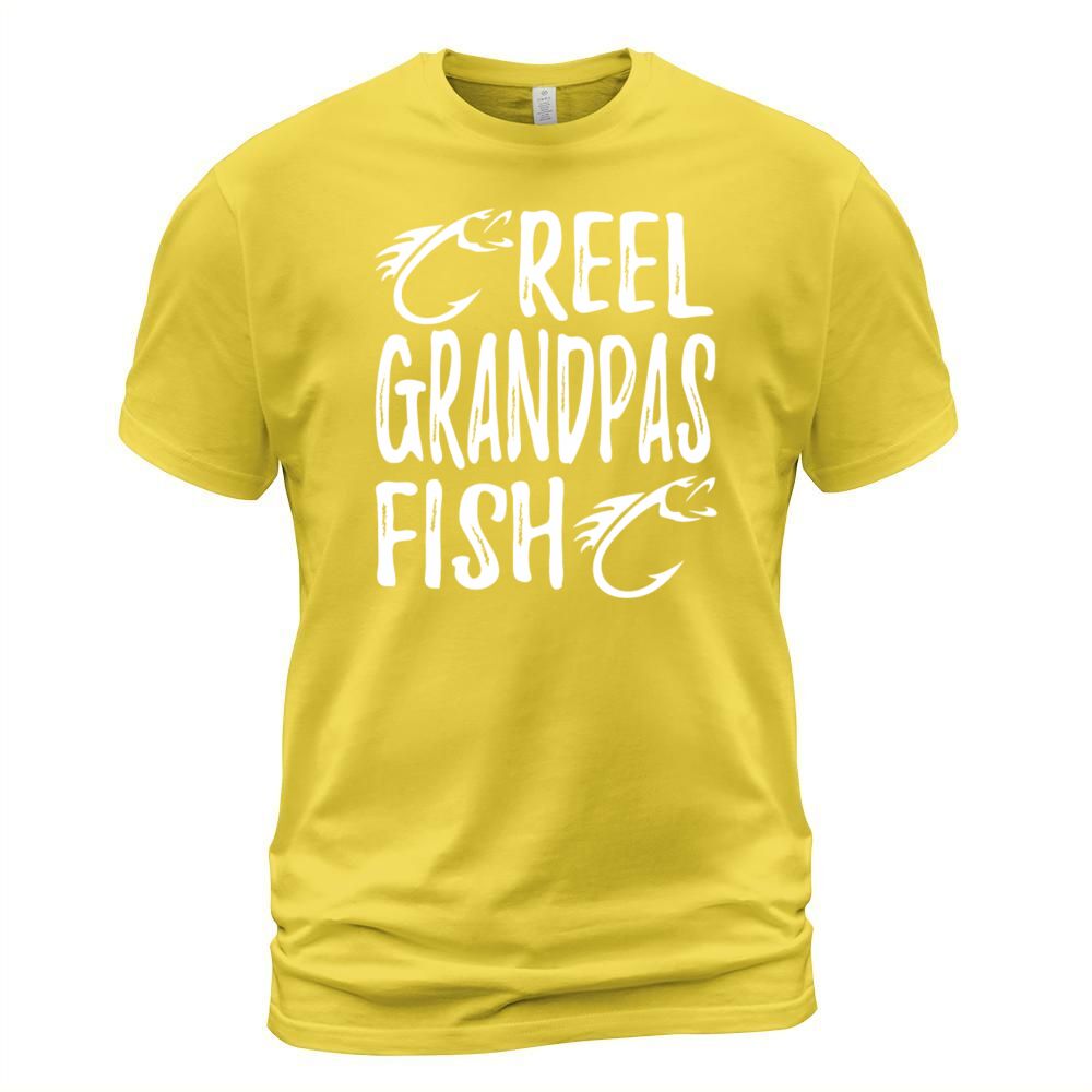 Reel Grandpas Fish Fishing Men's T-Shirt