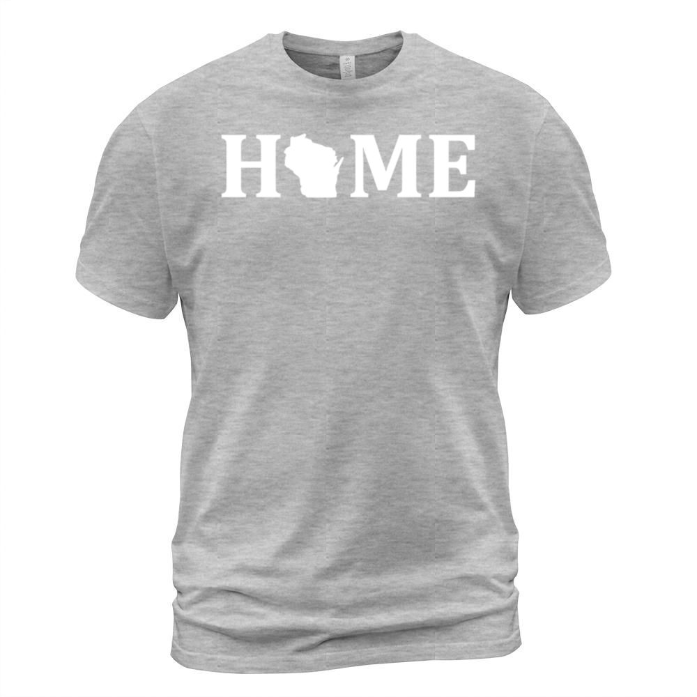 Wisconsin Is Home USA State Pride Men's T-Shirt