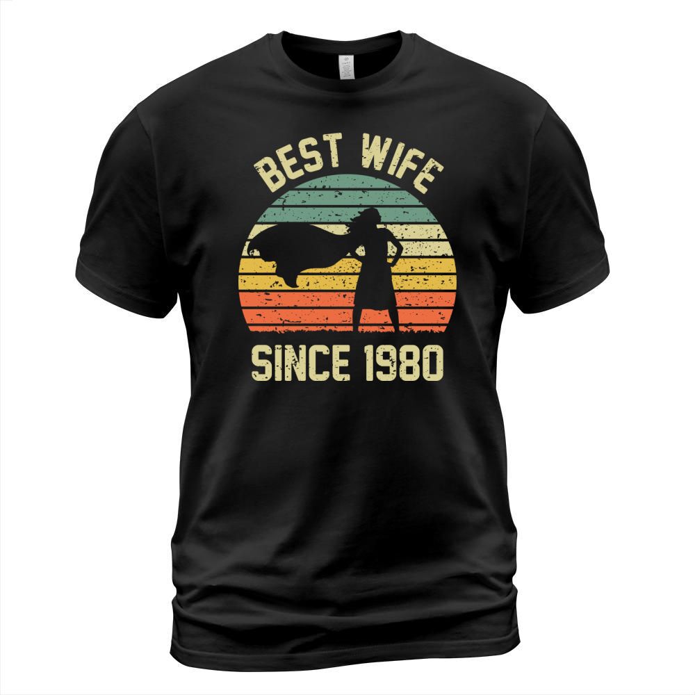 Wedding Anniversary Best Wife SINCE 1980 T-Shirt Unisex