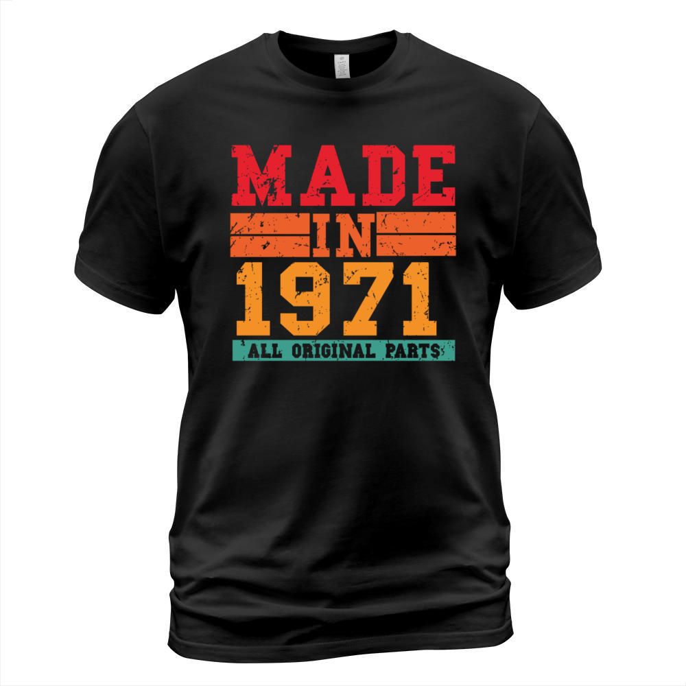 1971 Birthday Vintage Saying Men's T-Shirt