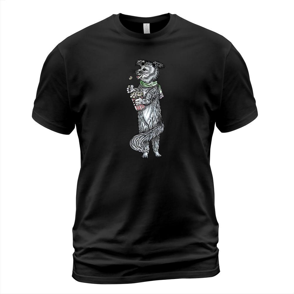 Binturong Bearcat With  Pop Corn T-Shirt Unisex