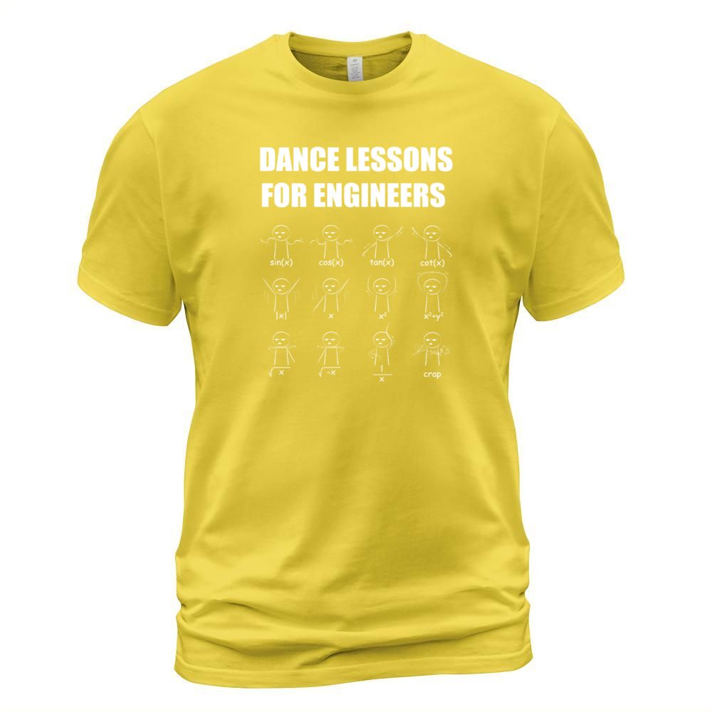 Engineering Dance Lessons Funny Mathematician Gift Men's T-Shirt