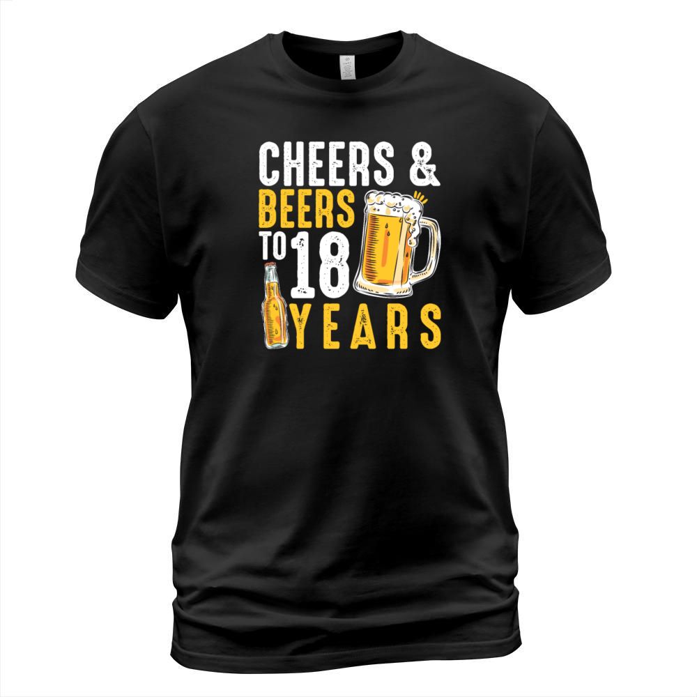 18th Birthday Gifts Drinking Shirt for Men or T-Shirt Unisex