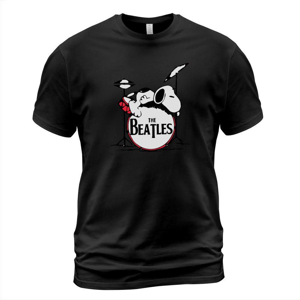 Snoopy Sleeping On The Drum Still Miss Ringo Starr The Beatles shirt T-Shirt Unisex