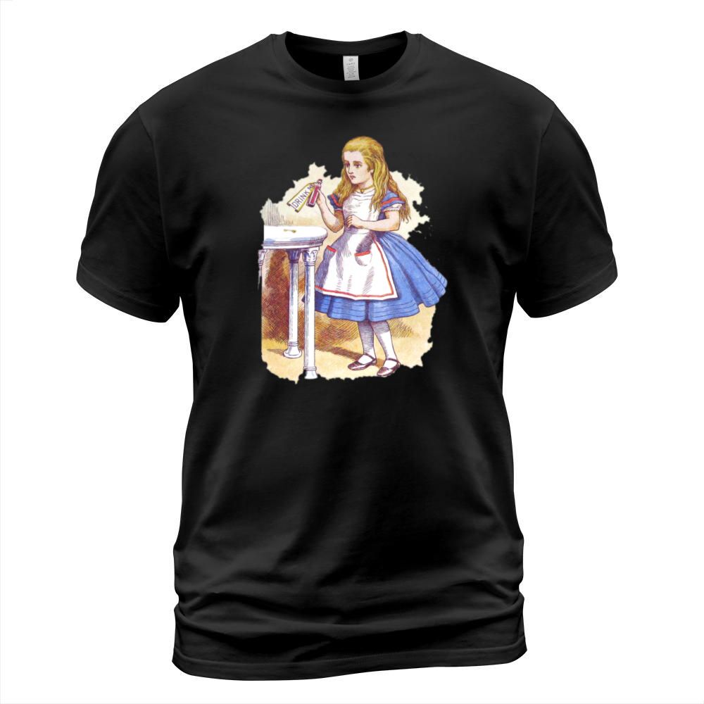Alice In Wonderland Vintage Men's T-Shirt