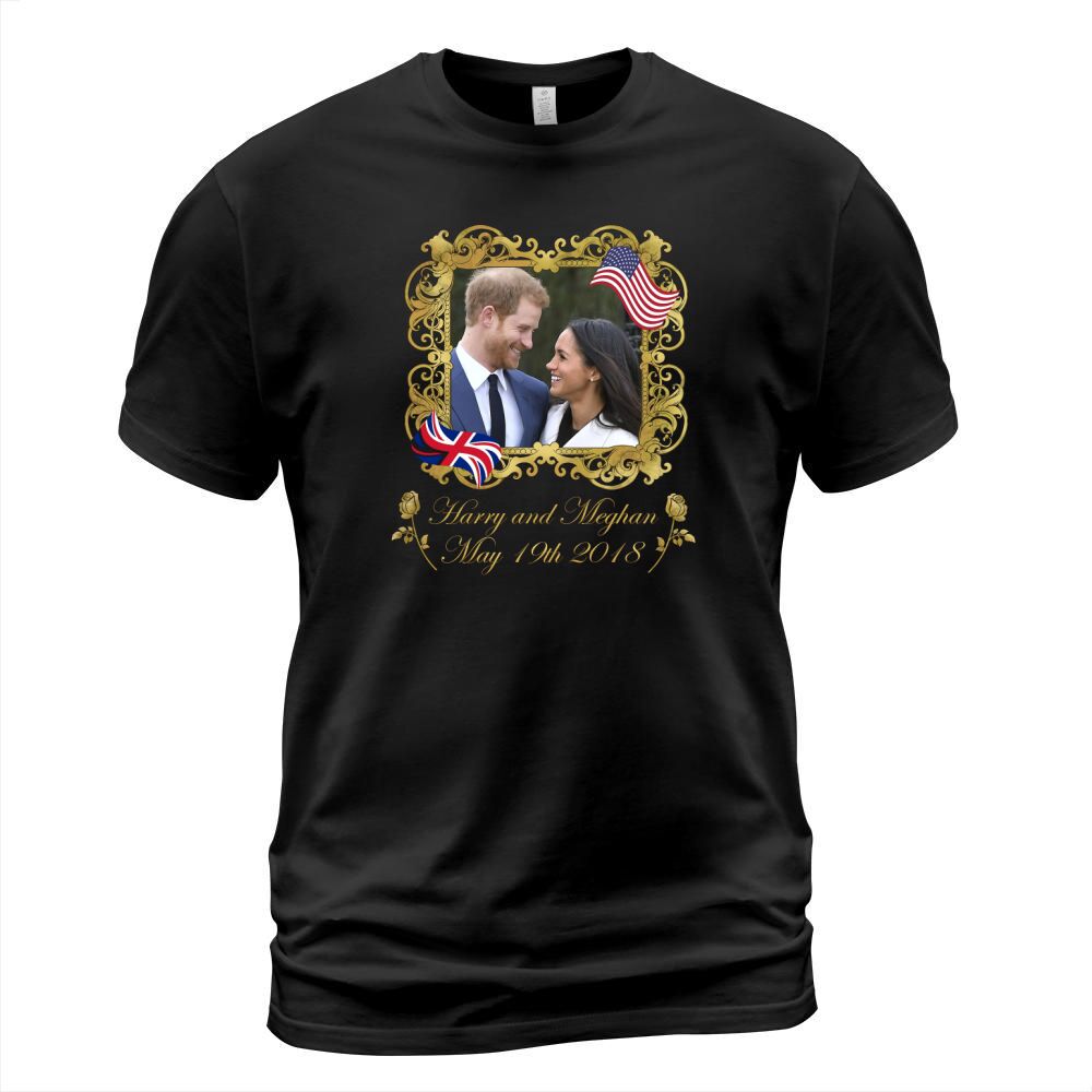 Prince Harry and Meghan Markle T-Shirt Unisex