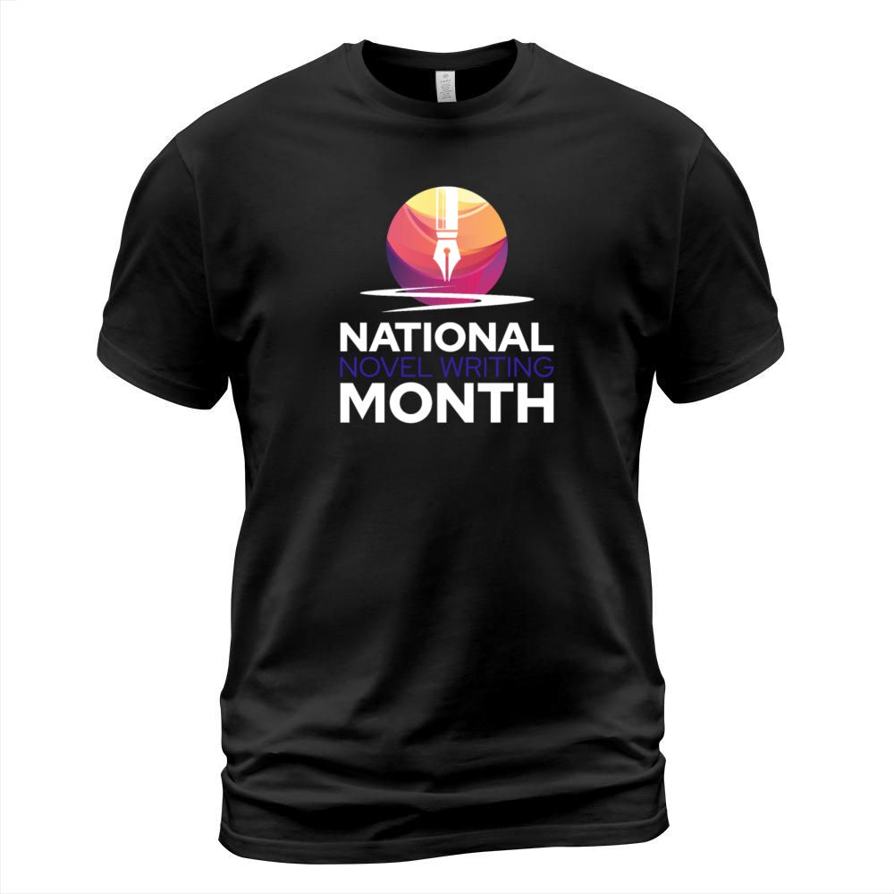 National Novel Writing Month Writer Novelist T-Shirt Unisex