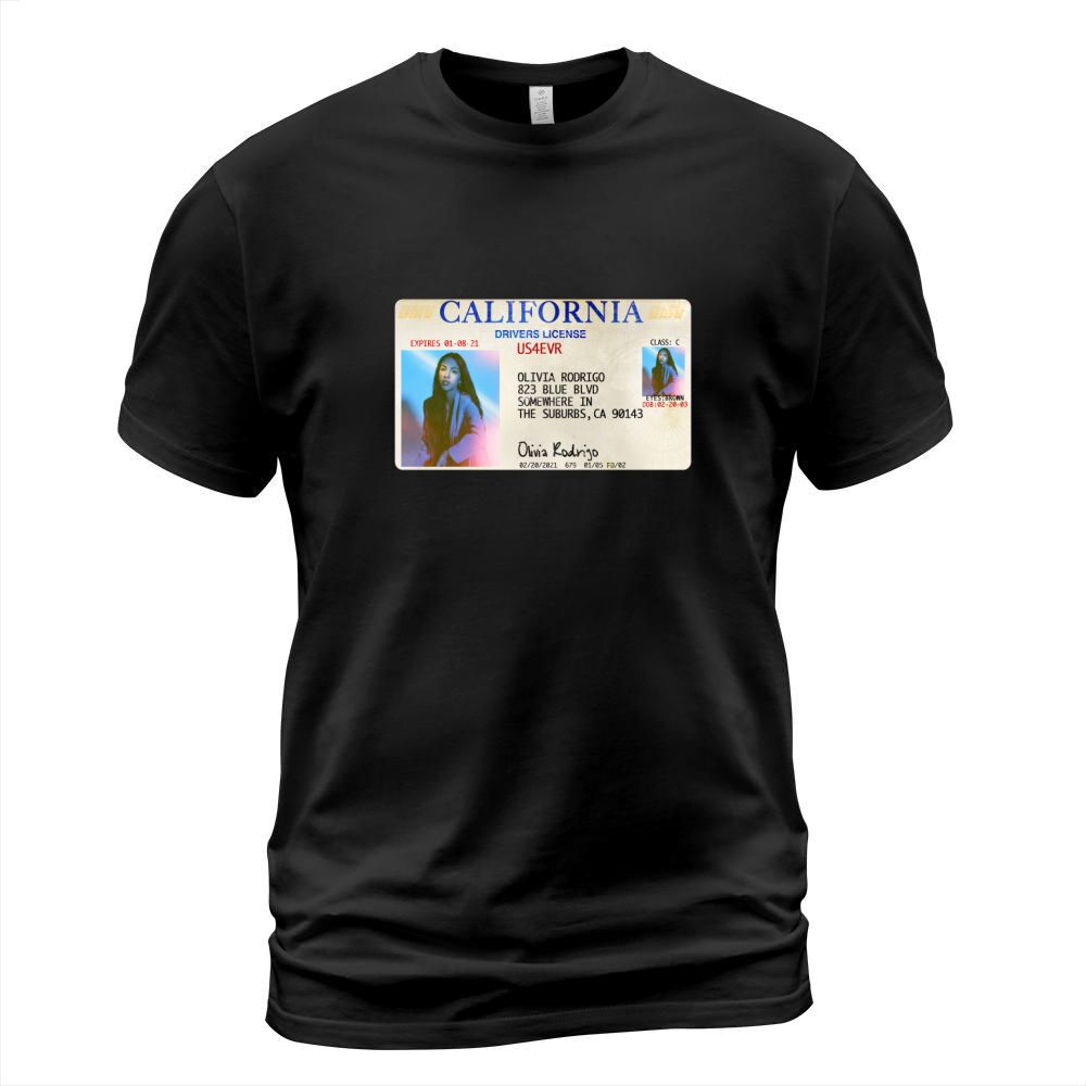 Drivers License Olivia Rodrigo T-Shirt Unisex
