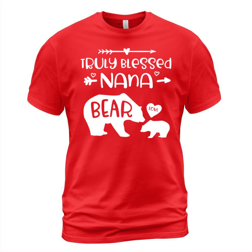 Truly Blessed Nana Bear Nana Gift Men's T-Shirt