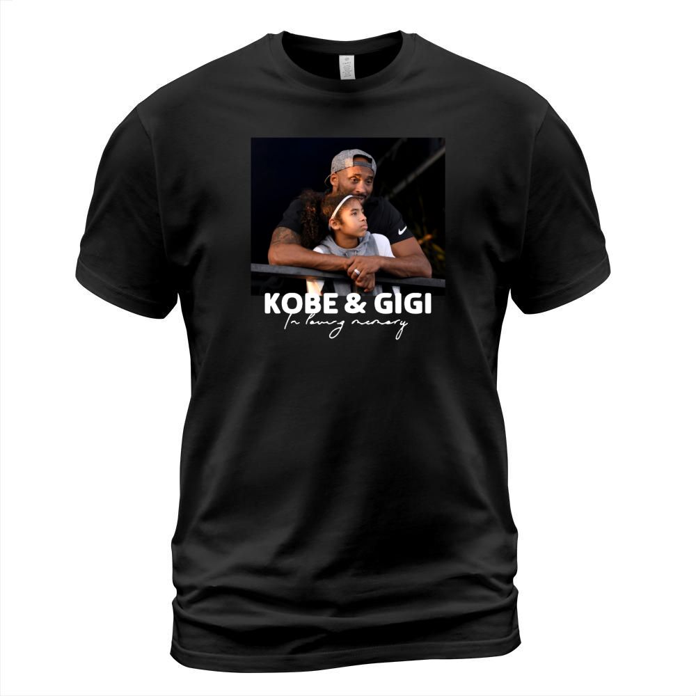 RIP Kobe & Gigi in loving memory Kobe and Gianna Bryant shirt T-Shirt Unisex
