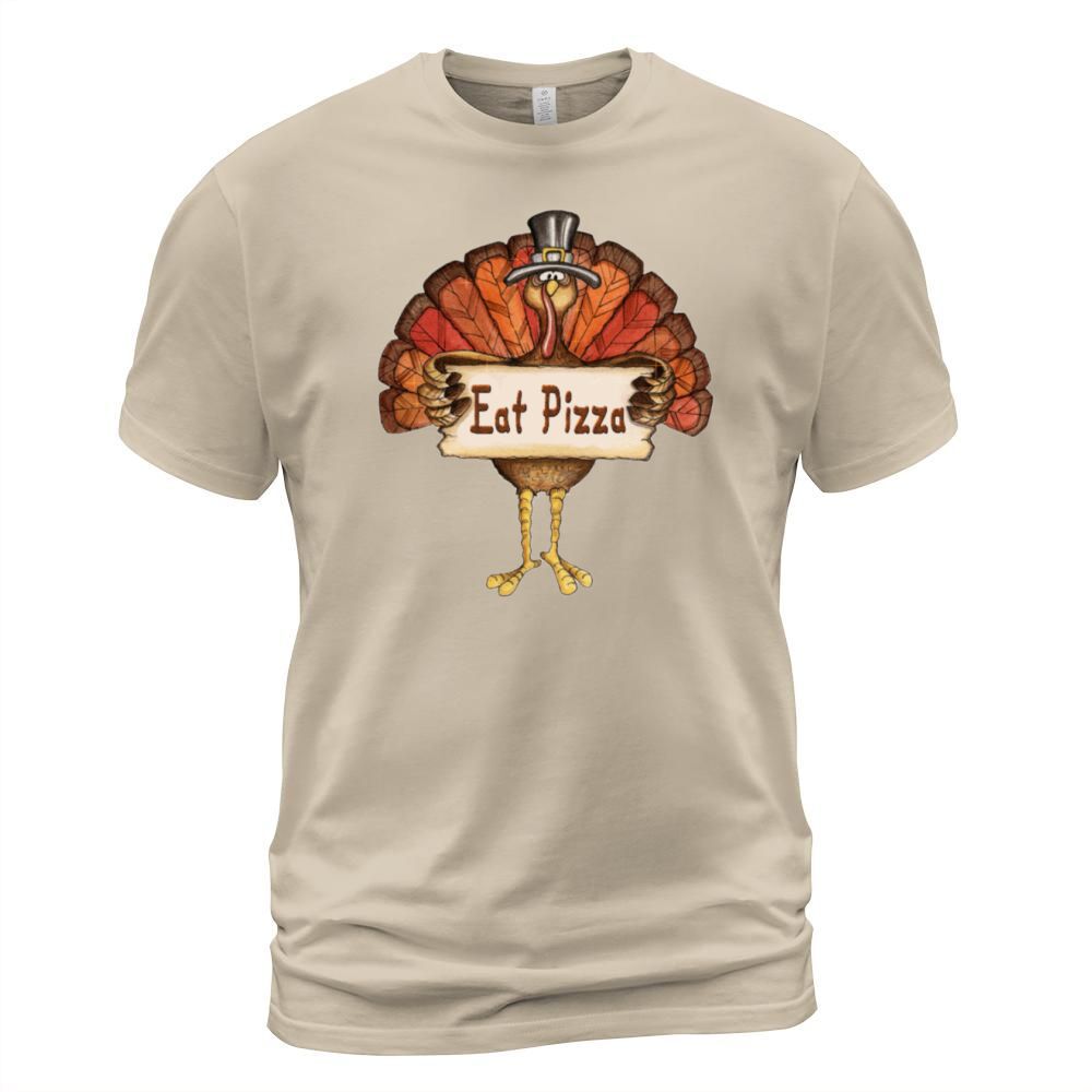 Pizza Turkey Men's T-Shirt