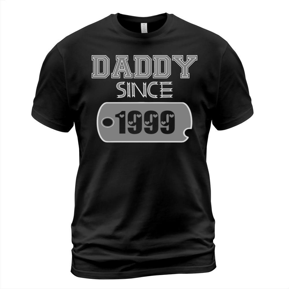 Daddy Since Tag 1999 Happy Fathers Day Men's T-Shirt