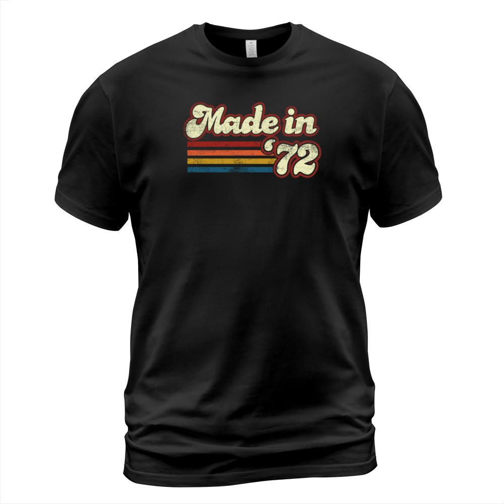 Vintage 1972 50th Birthday Made in 1972 Born in Men's T-Shirt