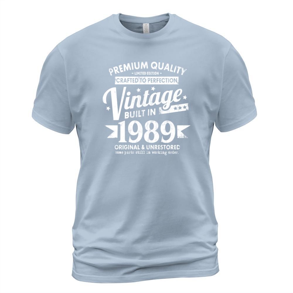 VINTAGE BUILT IN 1989 COOL FUNNY RETRO 32TH Men's T-Shirt