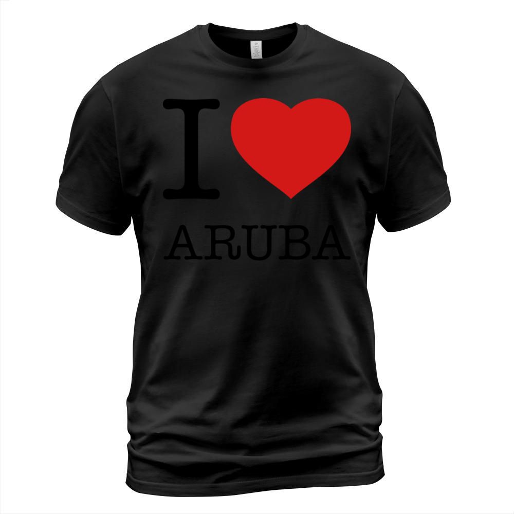 I LOVE ARUBA Men's T-Shirt