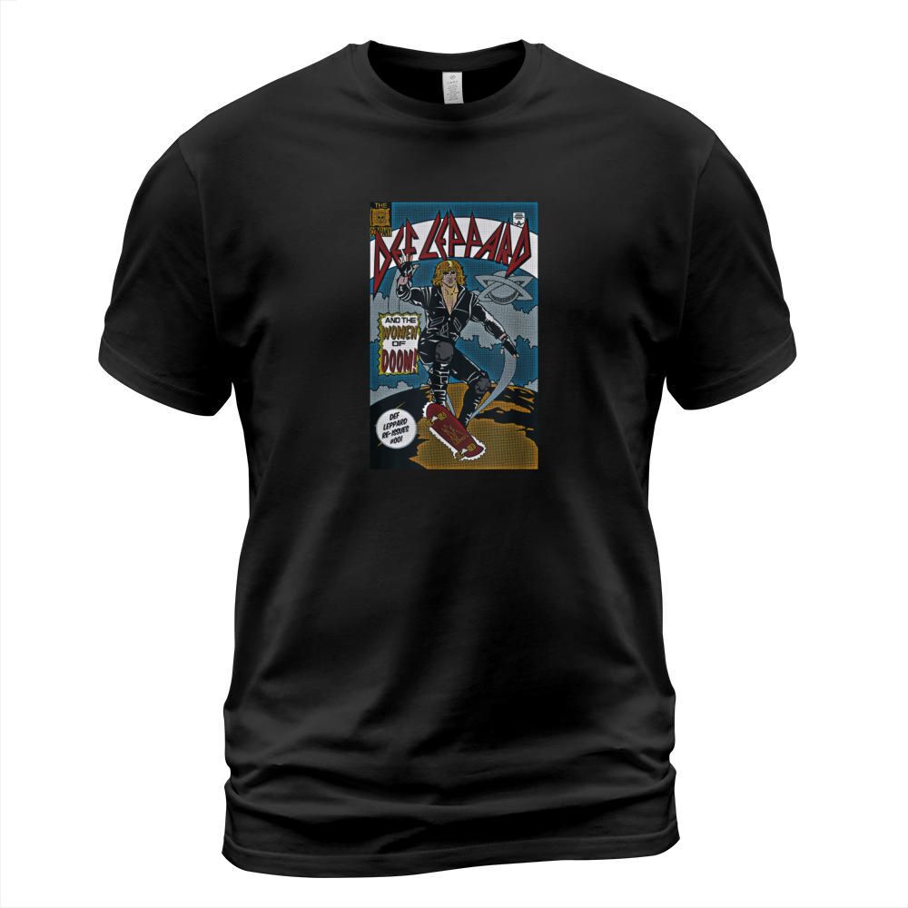 Def Leppard  Comic T-Shirt Unisex